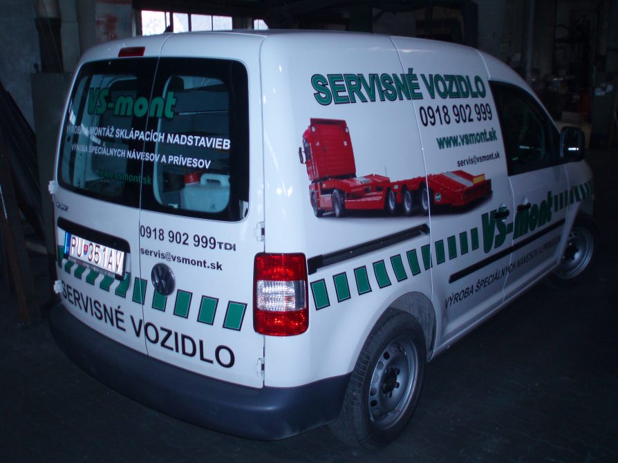 Servis zabezpečený formou výjazdových vozidiel
