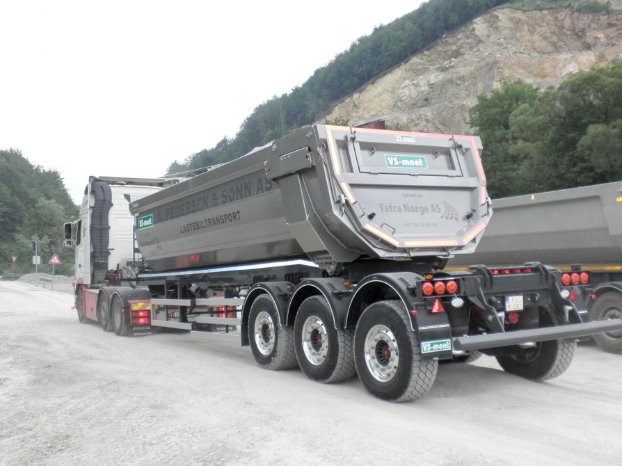VSNS45T special tipping semi-trailer
